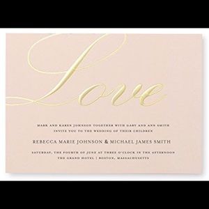 Wedding Invitation Suite